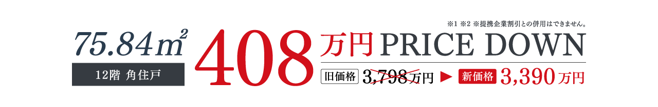 リビングダイニング家具・家電付き住戸特別分譲